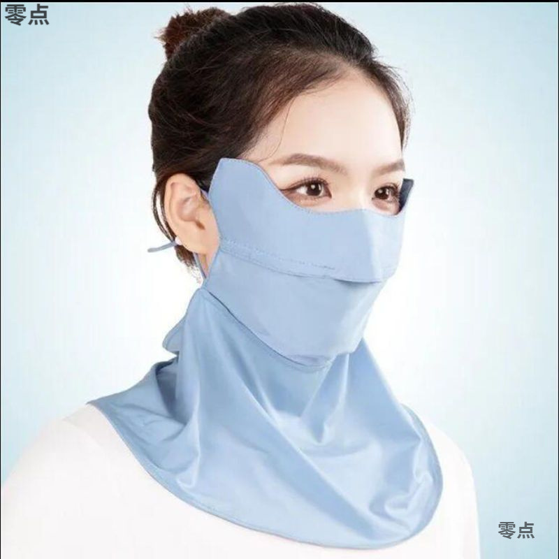 Sun Protection Neck Mask, Summer Uv Protection, Cycling and Driving Face and Neck Mask, Outdoor Driving Practice, Sunshade and Breathable