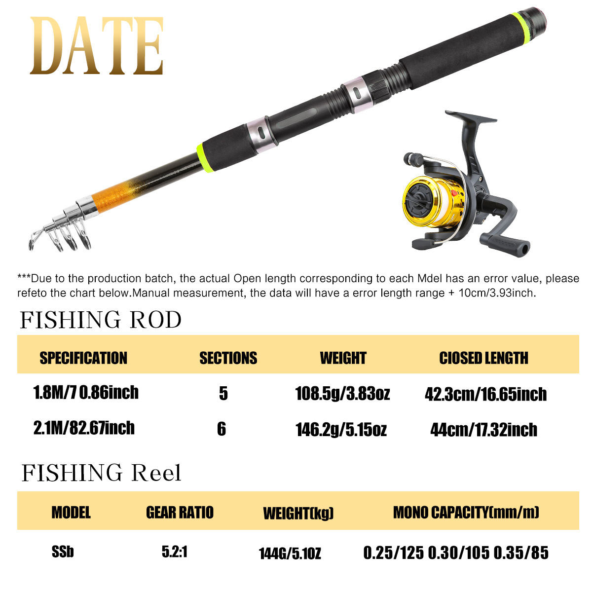 Cross-border sea rod road Asian rod full set of combination hard bait soft bait fishing wheel retractable fishing rod novice beginner suit full