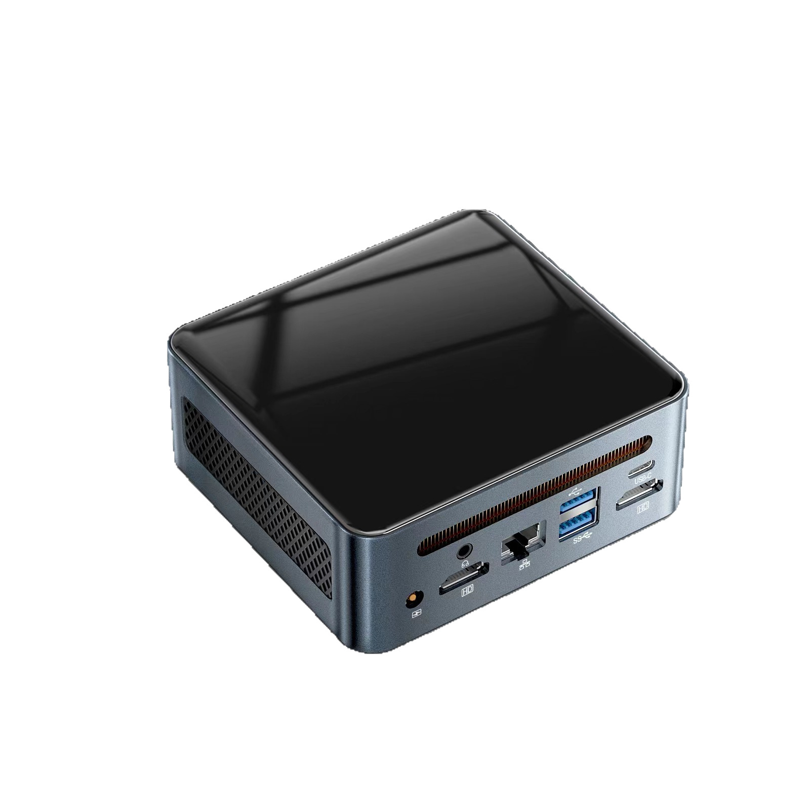 Zhiben Mini Pc Amd Ryzen R5-5600H Mini High-End Gaming Pc for Lol, Office, Home Use, 8K