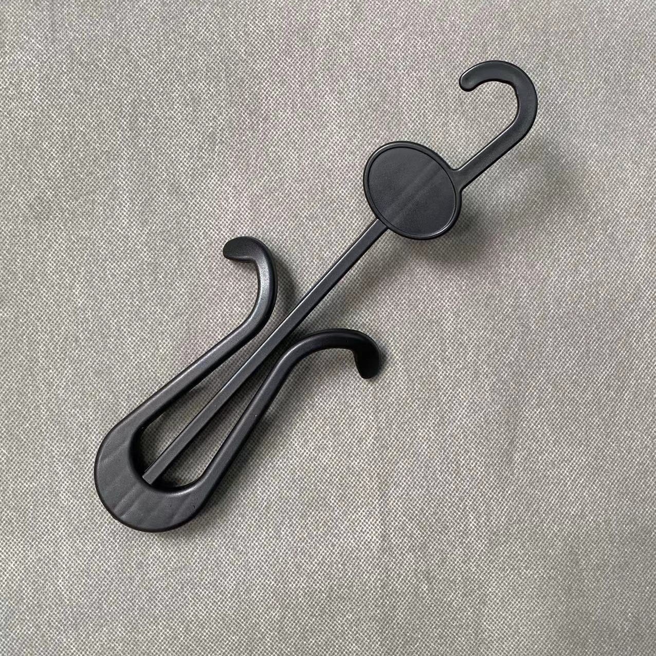 PP88 Cloth Shoes Hook Black Cotton Slippers Hanger Plastic Hook Rain Shoes Shoes Shoe Hook Boots Clip Horse Boots Clip