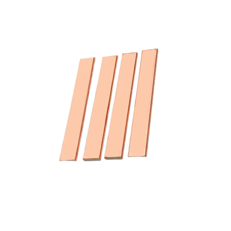 Copper-clad steel manufacturer copper-plated grounding flat steel copper-clad steel flat steel copper-clad steel flat wire 50*5 lightning-proof copper-clad steel flat row
