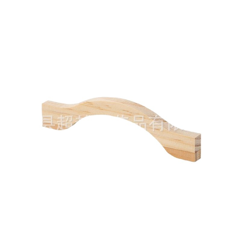 Factory wholesale wooden handle round stick round accessories jewelry box small handle shaped accessories round bead bottle cap