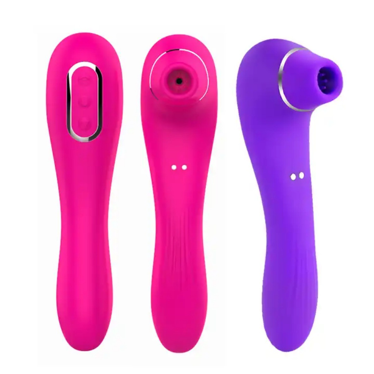Cross-Border New Product Teasing Instant Orgasm Female Masturbation Device Vaginal Suction Strong Vibration Massage Stick Magnetic Charging Honey Bean Sex Toy