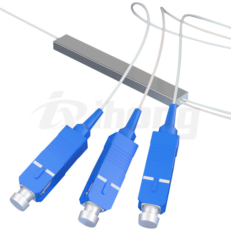1 Point 2/4/8/16/32 Way Steel Micro Package Sc Interface Plc Fiber Optic Splitter Splitter