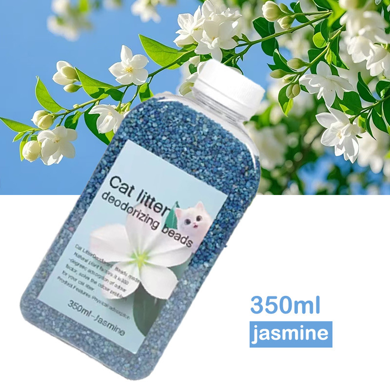 Cat Litter Deodorizing Beads, Cat Litter Deodorizing Particles, Pet Deodorizing and Deodorizing Supplies, Cat Litter Box Odor-Absorbing Wood Chips Deodorizing Particles