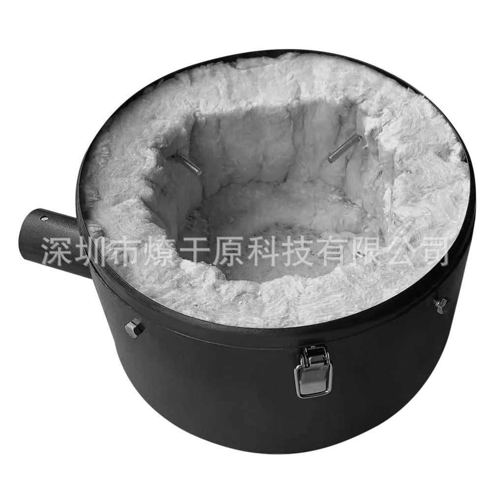 Graphite Crucible, Silicon Carbide Graphite Crucible, Small Liquefied Metal Melting Furnace Gas Melting Metal