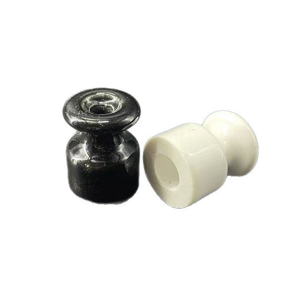 New Colorfuled Ceramic Insulators for Home Indoor Living Room and Bedroom Lighting Accessories Small Porcelain Bead Wire Holder