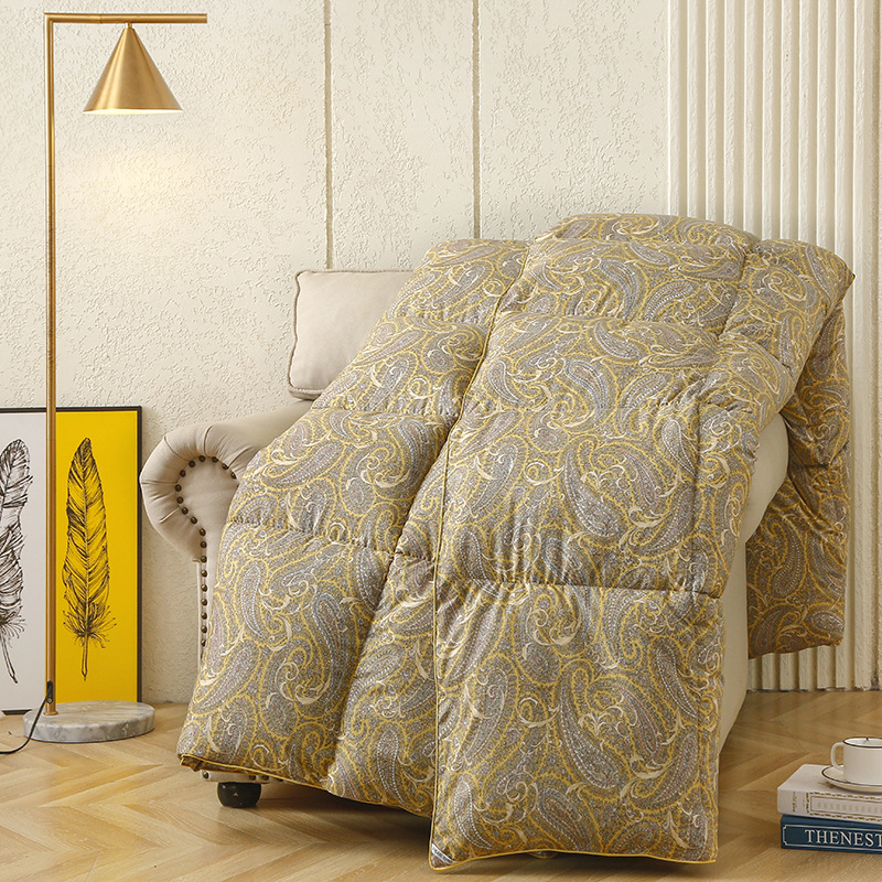 Amazon Temu Текстиль для дома Экспорт Экспортное Перо Бархатное Одеяло Зимнее Одеяло Подарочное Одеяло ТВ Шопинг Прямой Эфир