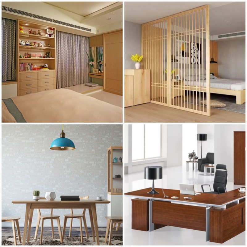 M6M8M10M12 Round Wood Plug Wooden Stick Wooden Tenon Stick Twill Wooden Nail Wedge Wooden Bolt Connector Three-In-One Wooden