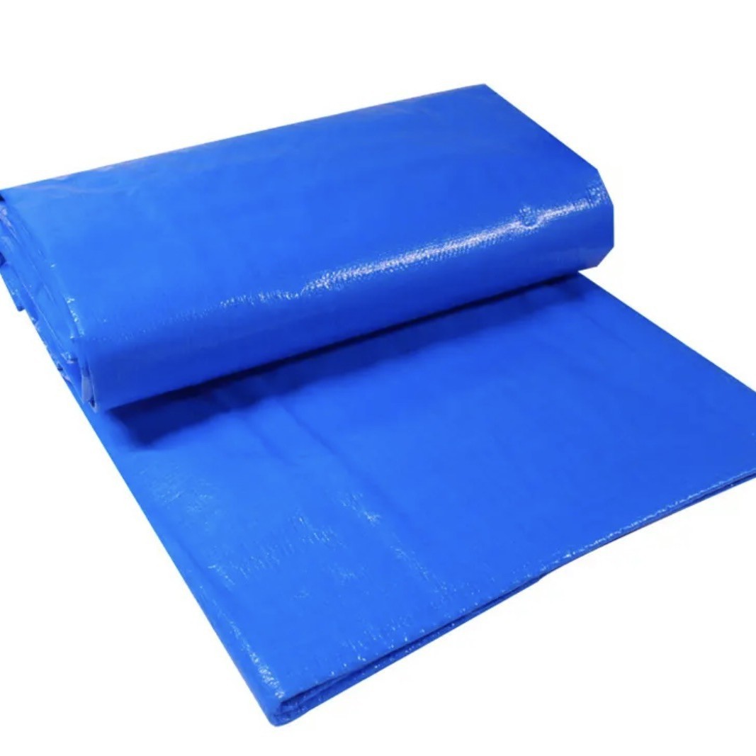 Source Factory Polyethylene Pe Blue Tarpaulin 120-160g Rainproof Tarpaulin Waterproof, Heat-Resistant, Tear-Resistant and Wear-Resistant