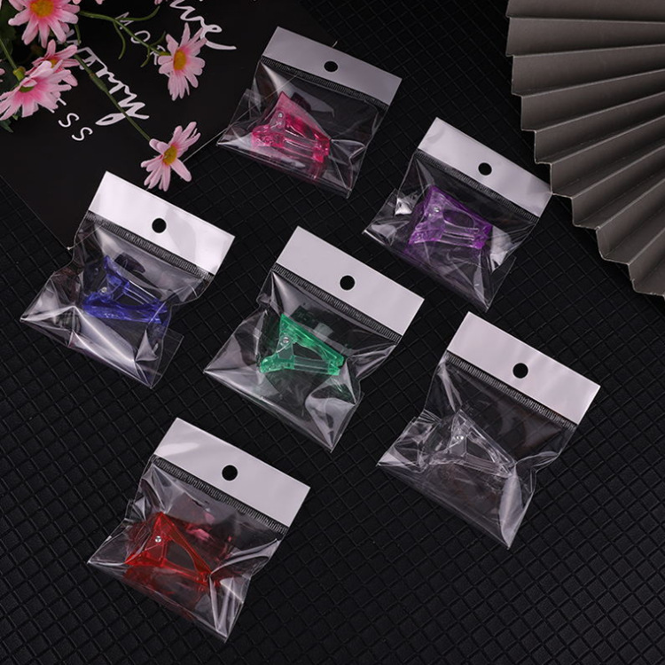 New nail art Crystal clip extension nail mold fixing phototherapy nail auxiliary crystal glue clip nail art fixing clip