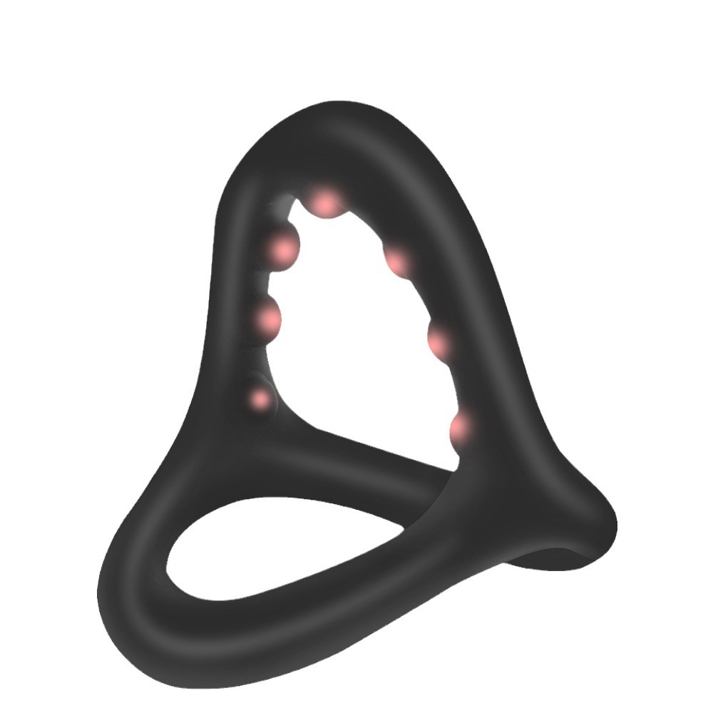 Shark Liquid Silicone Men's Semen Locking Ring Foreskin Ring Foreskin Blocking Ring Penis Ring Adult Products Manufacturer Direct Sales