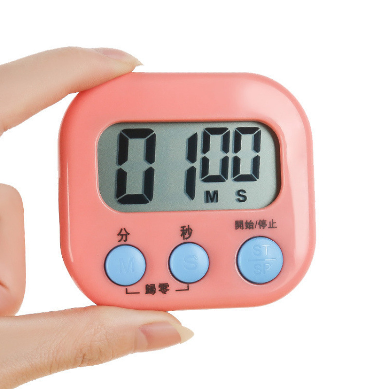 Multifunctional Positive and Negative Countdown Timer Manufacturer Wholesale Kitchen Electronic Reminder Large Screen Electronic Timer Stopwatch