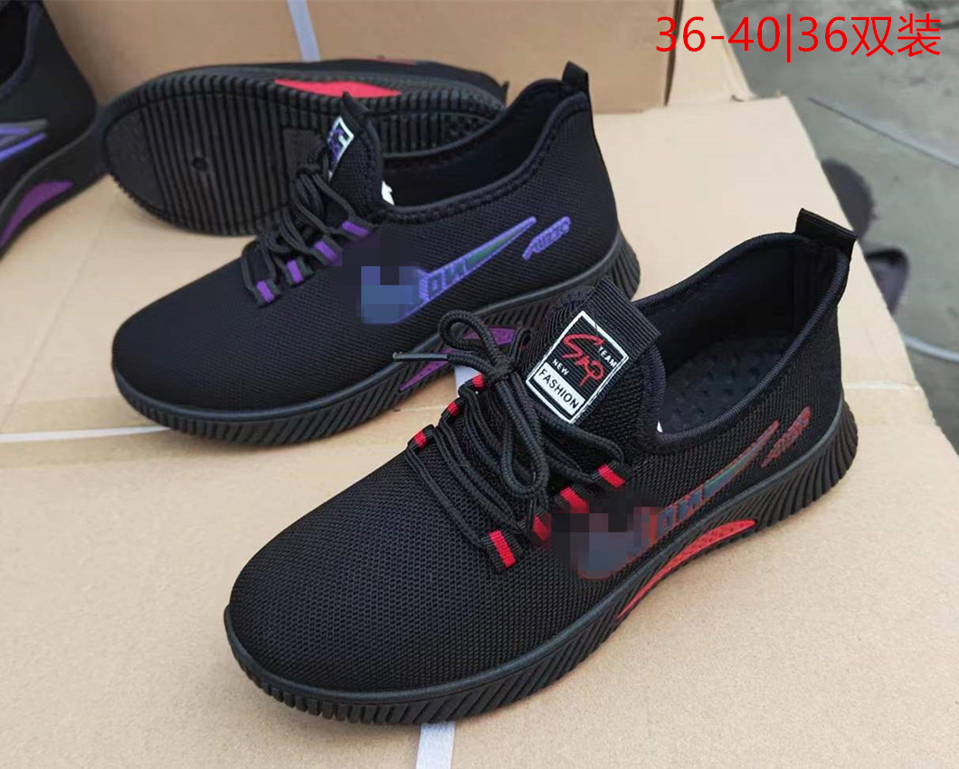 Spring and Autumn Women's Single Shoes with Lace, Sports and Sponge Flat Bottom, Plaid, Fashionable, Plaid and Versatile