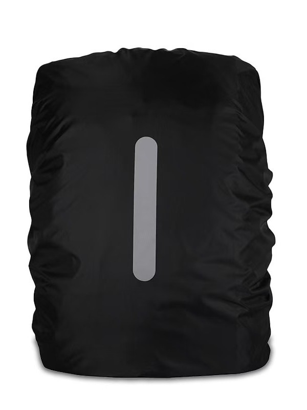 Nighttime Reflective Outdoor 210D Backpack Rain Cover School Bag Cover Mountaineering Bag Snowproof Waterproof Cover Dustproof Protective Cover
