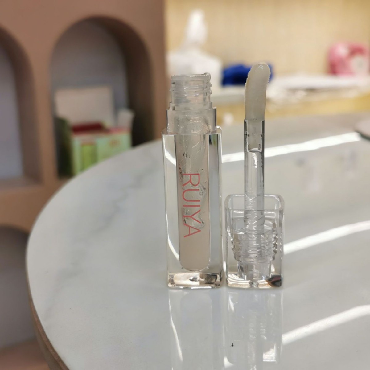 Foreign Trade Hudabeauty Makeup Lip Gloss Moisturizing Non-Stick Lipstick Long-Lasting Non-Smudge Mirror-Like Moisturizing Lipstick