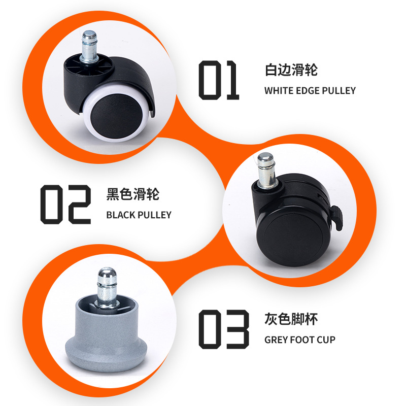 Xiaobaiyang Anti-Static Stool Dust-Free Electrostatic Workshop Assembly Line Adjustable Rotating Round Stool Chair with Wheels