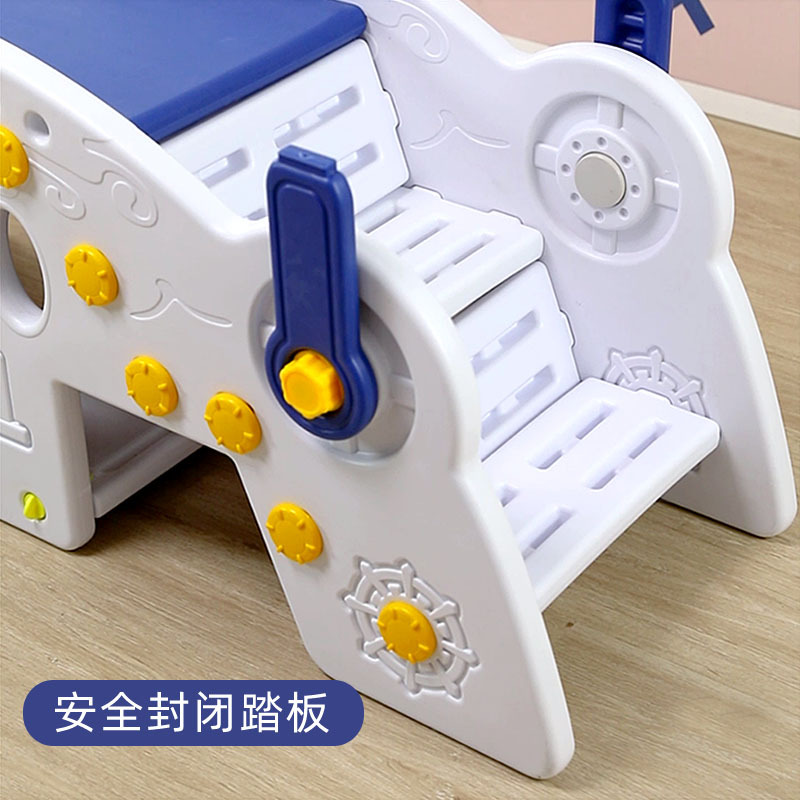 Children's Multi-Purpose Learning Rocking Chair Combination Seesaw Picnic Table Climbing Frame Seesaw Baby Toy Gift