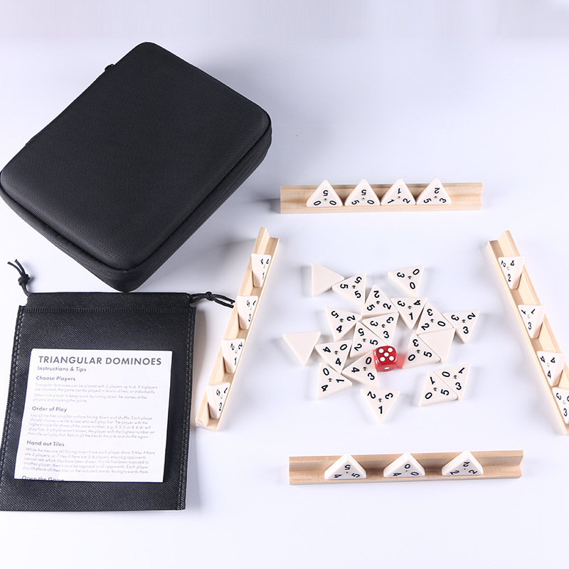 Rummy Triangle Brand Israeli Mahjong Digital Game Party Party Digital Secret Matching Board Game Dominoes
