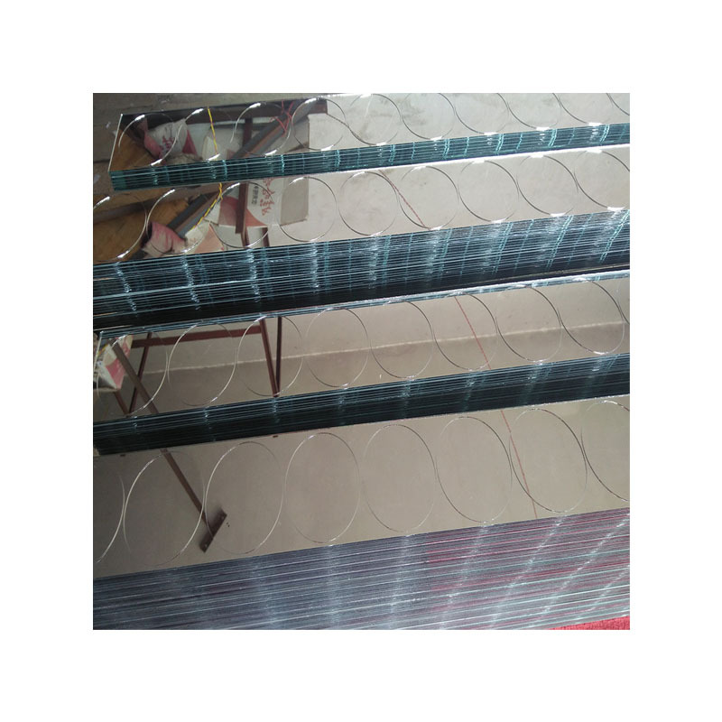 Glass lens manufacturers supply single-sided cosmetic lens round square oval shaped glass mirror processing