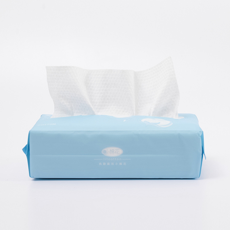 Small cotton super thick face towel disposable beauty cleansing towel makeup remover cotton soft towel factory wholesale