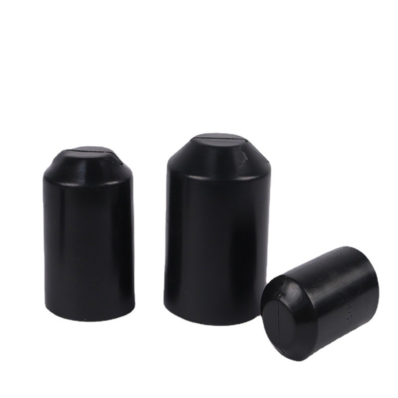 Cable Cap Head Heat Shrinkable Cap Manufacturer High-Power Shrinkable Glue-Coated Insulating Cable Cap Waterproof Protective Cap
