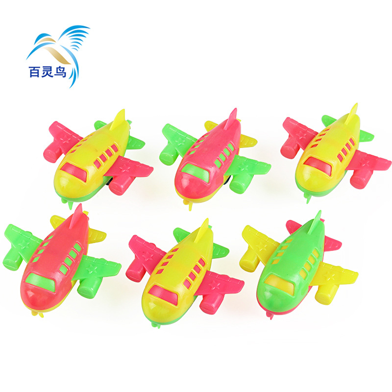 Factory wholesale supply mini taxi plane small toys kindergarten gifts food gifts accessories around the school