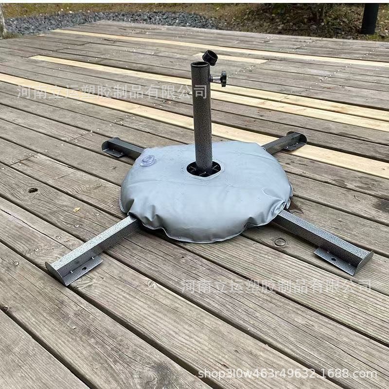 Factory Direct Sales Sun Umbrella Parasol Beach Flag Knife Flag Moxibustion Stand Base Weighted Water Thickened Water-Resistant Bag