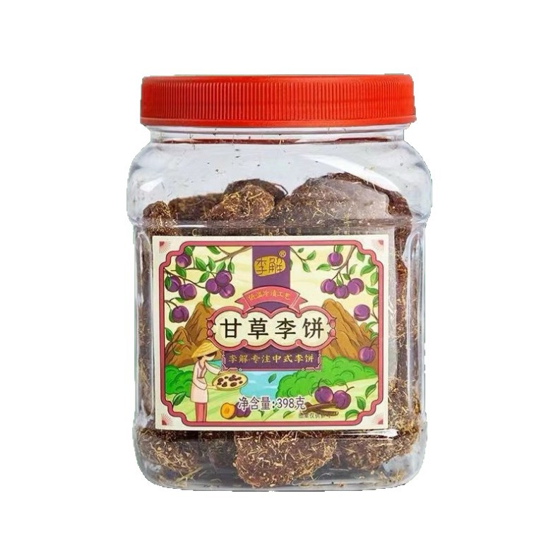 Li Jie 398g Tea Companion Tangerine Peel Li Cake Licorice Shuanghua Ancient Flavor Ready-To-Eat Snack Candied Fruit