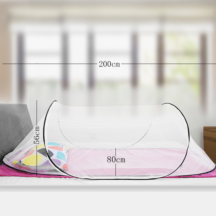 Installation-Free Outdoor Camping Family Travel Anti-Mosquito Mosquito Net Foldable Portable Student Dormitory Mosquito Net Home