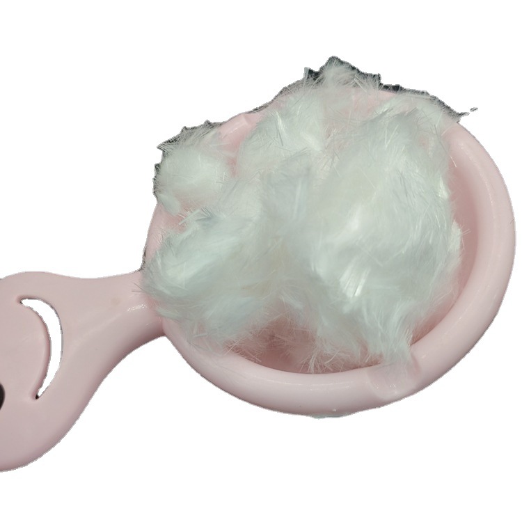 Dry heat resistance water soluble polyvinyl alcohol fiber textile PVA fiber spunlaced reinforced fiber