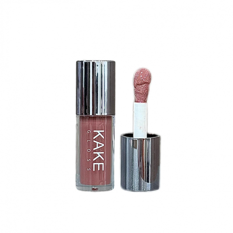 Kake Glass Crystal Jelly Lip Gloss Lip Essence Oil Beauty Liquid Lipstick Not Easy to Fade Lip Jelly Moisturizing and Moisturizing Layering