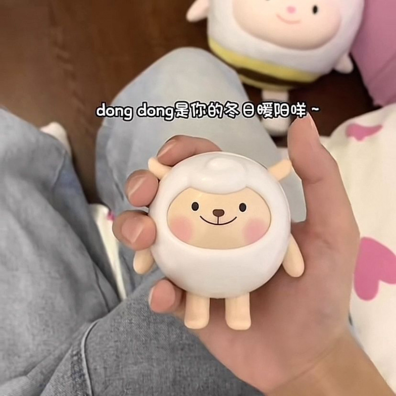 Милая говорящая игрушка-овца, электронная игрушка для снятия стресса