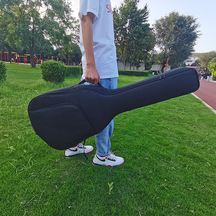 12mm thickened guitar bag 36/38/41 inch cotton waterproof guitar bag guitar bag folk acoustic guitar bag