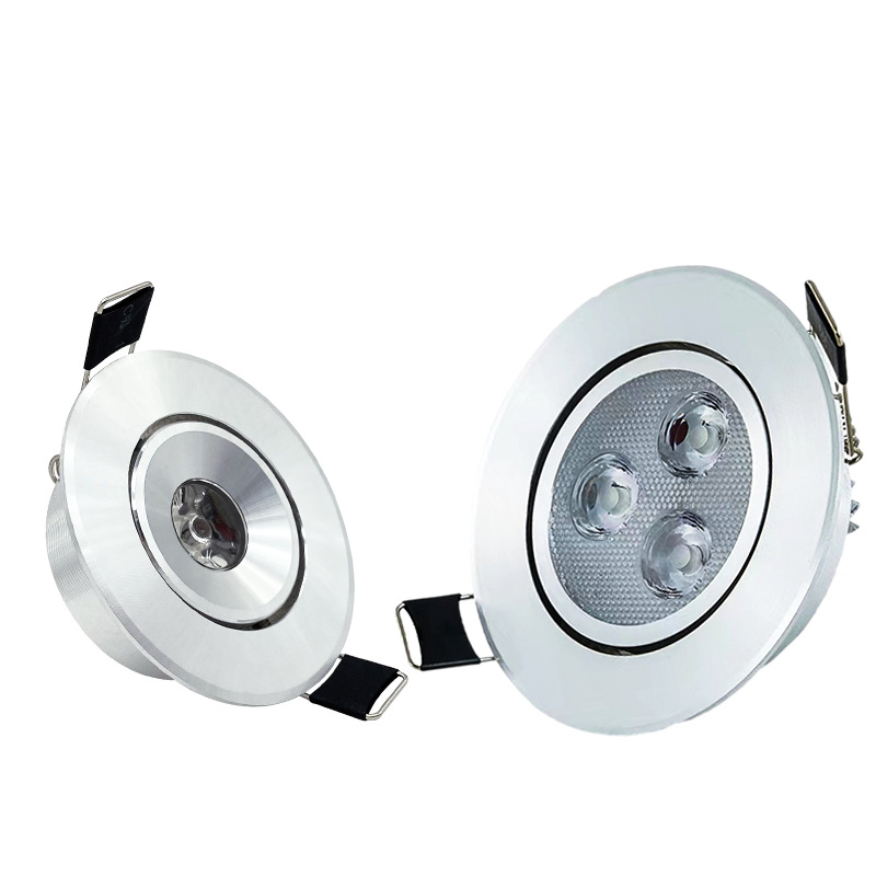 led ceiling light household embedded commercial wholesale cross-border small spot light cob background wall 5W dimming spotlight