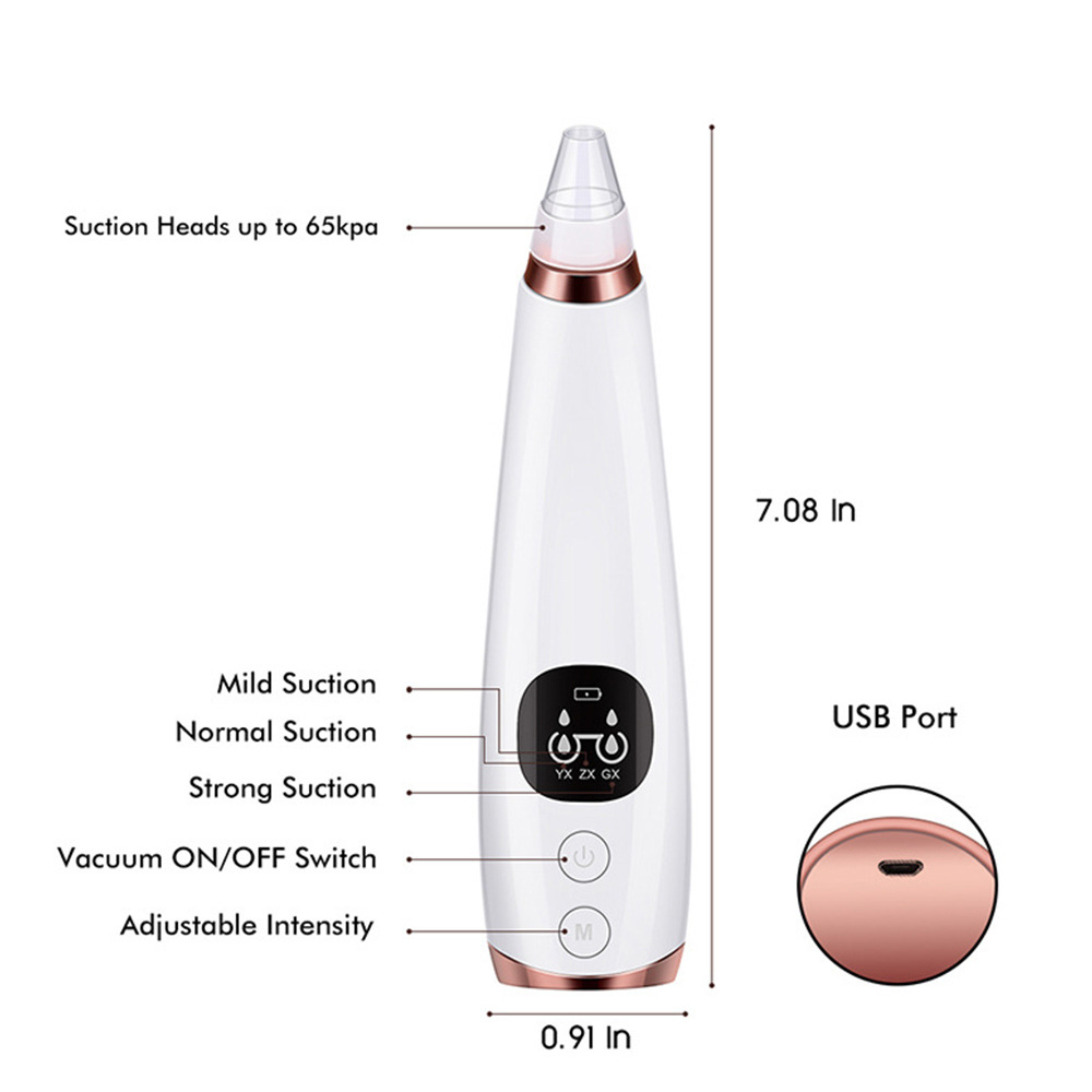 Cross-border new blackhead instrument household electric beauty instrument face to remove pores mite machine acne cleaner blackhead suction