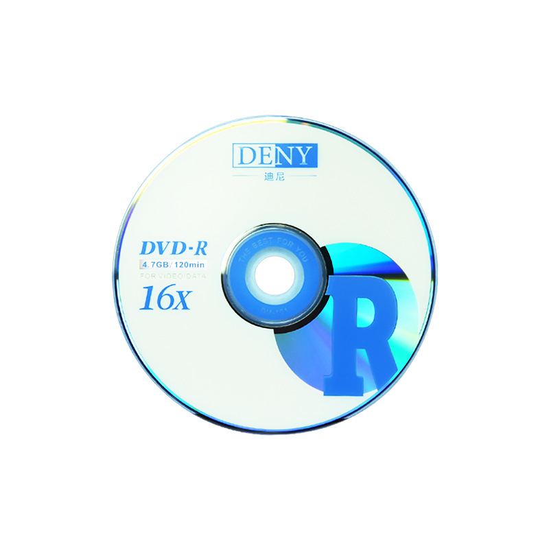 Oem Customized Dvd-R 16Xa Grade Neutral Blank Discs, 50 Pieces in a Plastic Container, Customizable