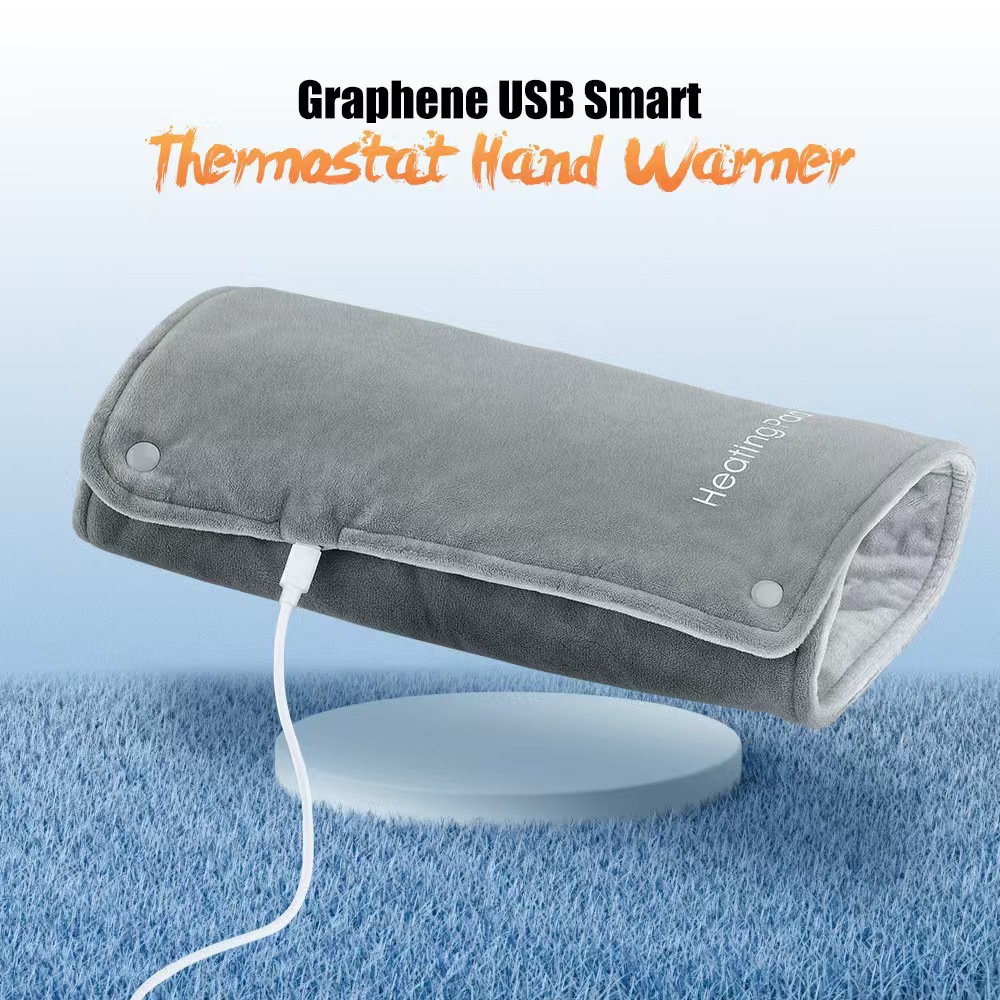 Cross-border new product source manufacturers graphene constant temperature USB heating pad hand warming foot warming artifact electric heating hand warming