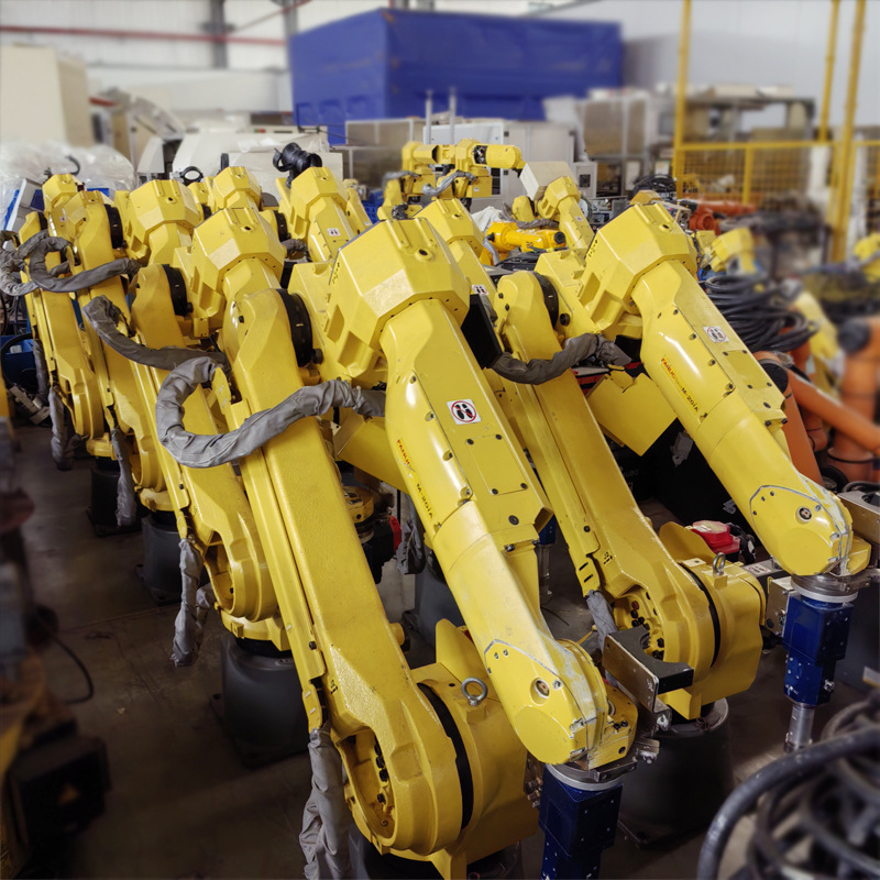 Б/У робот FANUC M-20iA нагрузка 20КГ для обработки сварки и шлифовки, промышленный механический манипулятор