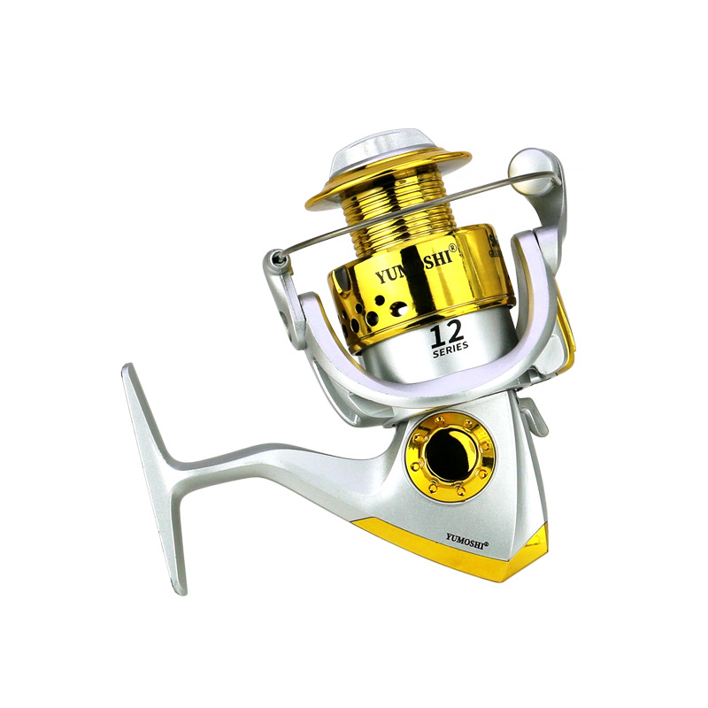 SA1000-7000 fishing reel fishing wheel fishing wheel fishing reel fishing spinning wheel spinning wheel plastic head silver yellow