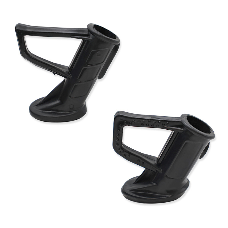 Foot Support Protective Cover for Electric Vehicles, Electric Vehicle Side Bracket, Plastic Foot Cover, Foot Pad with Screws, Protective Ladder Accessories