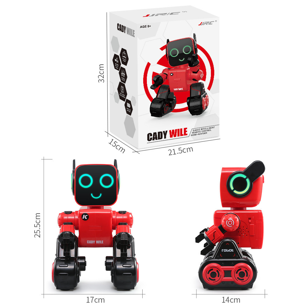 Jjrc Cross-Border Kidsren's Intelligent Programming Remote Control Robot R4 Singing and Dancing Programming Storytelling Machine Early Education Puzzle