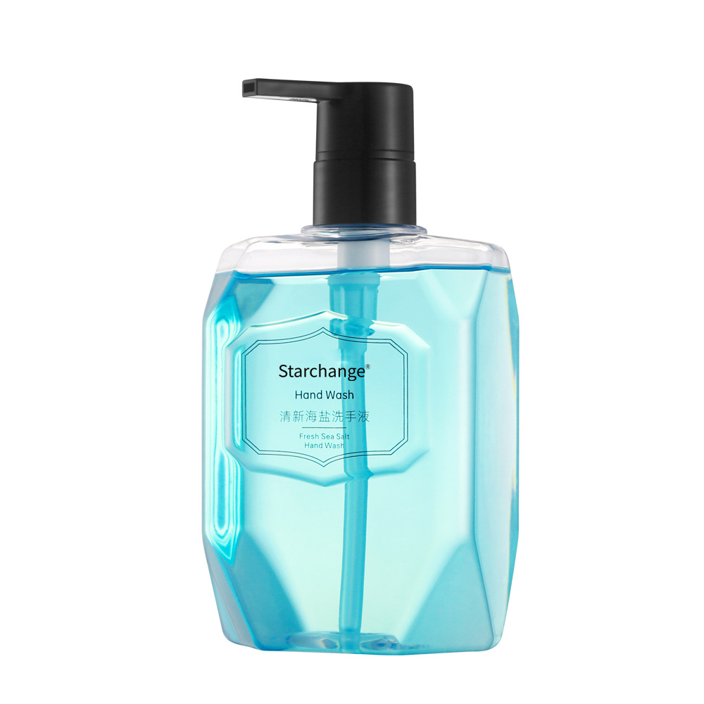 Xiaohongshu Fresh Sea Salt Hand Sanitizer Peach Fragrance Hotel Replenishing Liquid Fragrance Cleansing and Care Does Not Hurt Your Hands