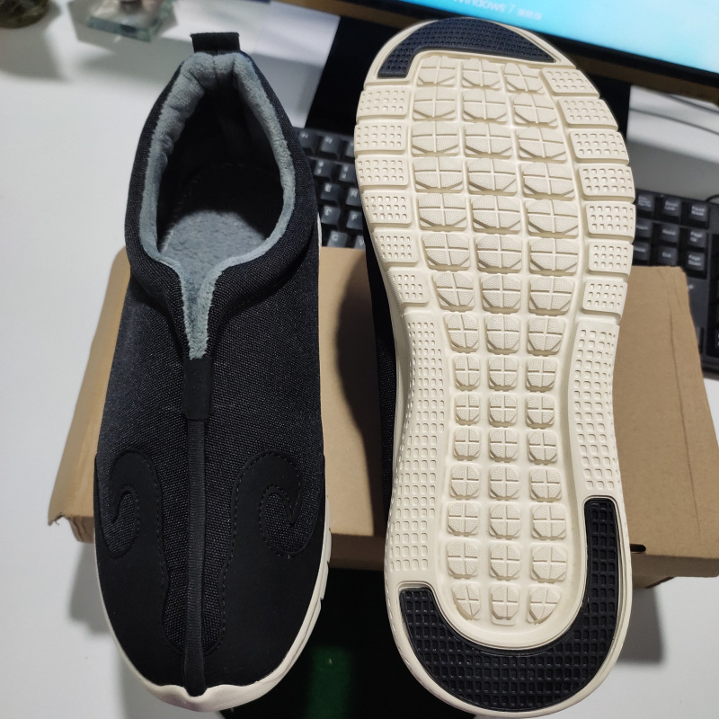 道家用品保暖鞋十方鞋道士棉鞋云袜布鞋冬季运动练功鞋云勾鞋暖鞋