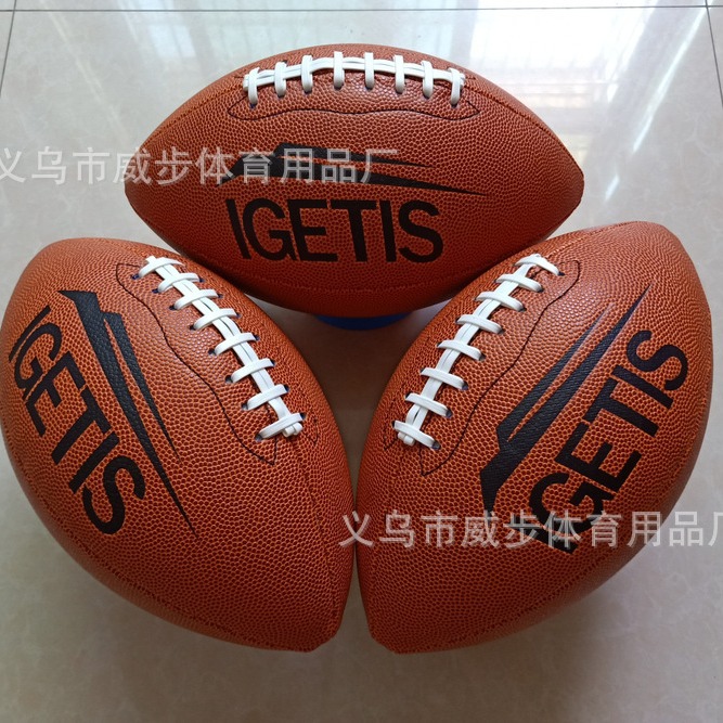 Factory professional customization No. 1 No. 3 No. 6 No. 9 PVC/PU/rubber American football color can be customized