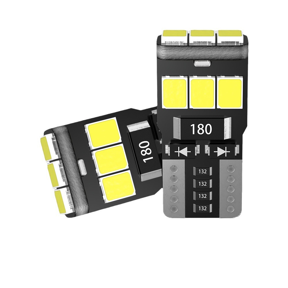 Cross-Border Car Led Width Indicator Light Modified T10 Bulb 2835 Smd Width Indicator 9 Lights W5W Decoding Car Interior Reading Light