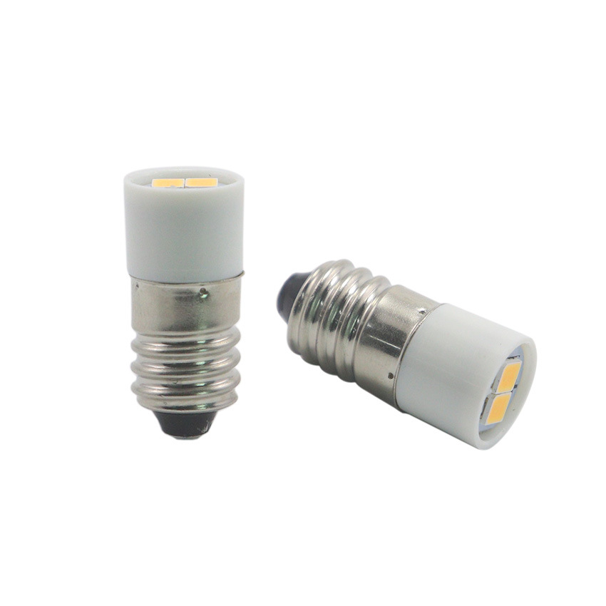 Screw E10 Bayonet B9 Led Push Button Switch Indicator Bulb 6V12V24V36V48V60V 110V 220V