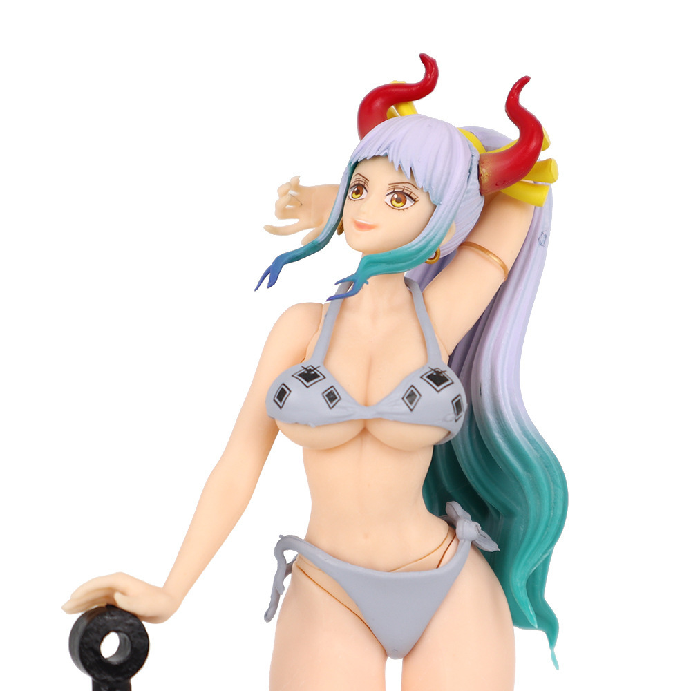One Piece Figure Nami in Swimsuit Standing Pose Cartoon Bikini Beautiful Girl Anime Merchandise Swimsuit Limited Edition