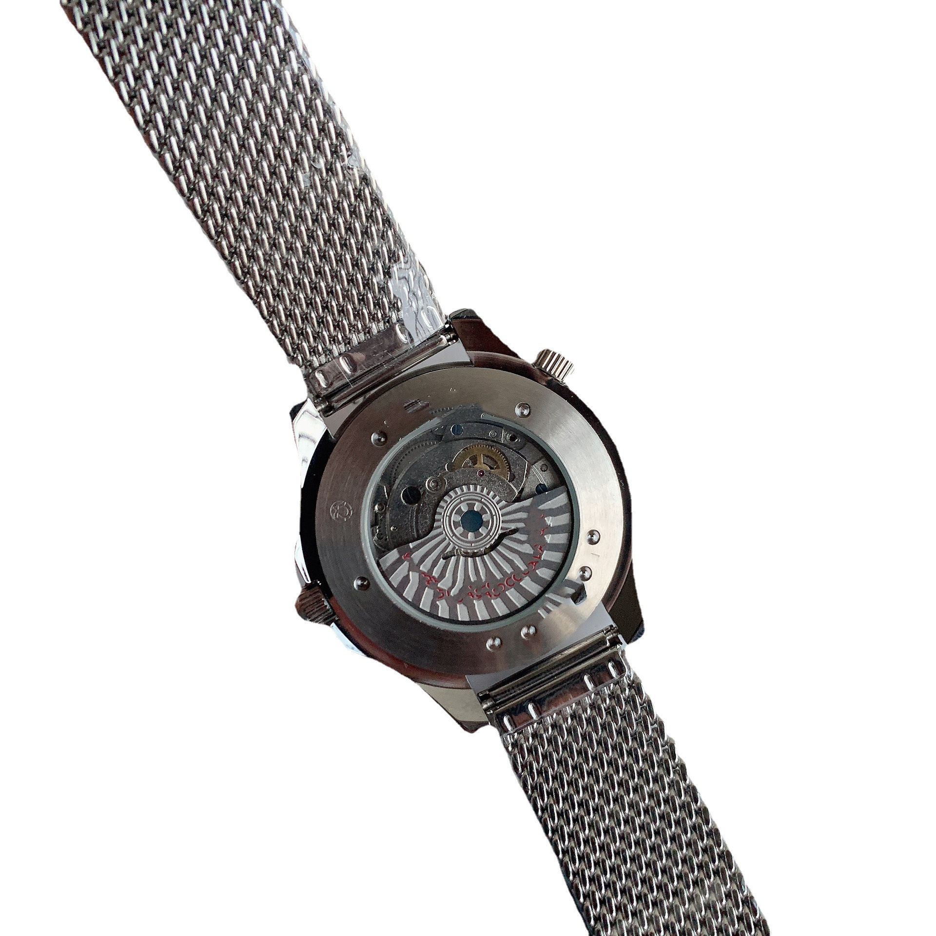 2021 Cross-border Foreign Trade European Haima Series Diving Sports Men's Business Casual Temperament Mesh Band Watch Gift