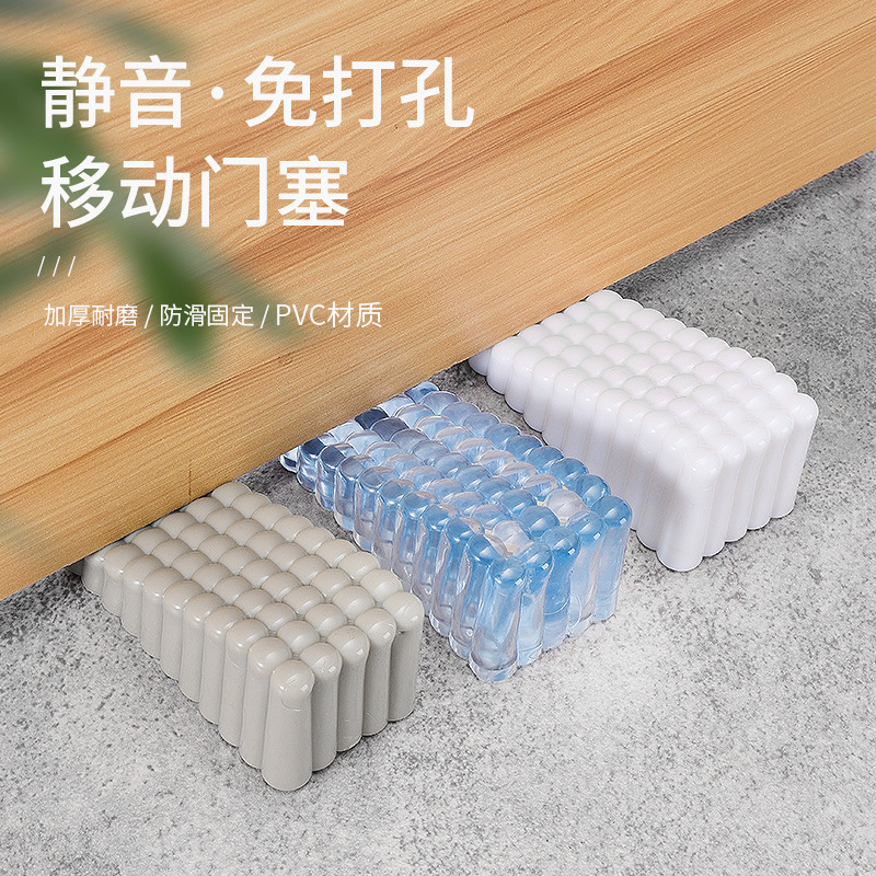 Ветронепроницаемый противостолкновительный дверной зажим без пробивания